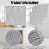 Gadget 360 Multipurpose Wire Dishwashing Rags, Non-Scratch Wire Dishcloth, Stainless Steel Scrubber, Pack of 10, Machine Washable view 2