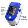 VSUREMED Pulse Oximeter Fingertip(CONTEC CMS 50 D), Blood Oxygen Meter Finger Oximeter Finger with Pulse, with Four Color TFT Screen Blue view 2