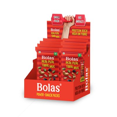 Bolas Peri Peri Trail Mix 240g (30g x Pack of 8)