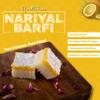 Nariyal Barfi 800g | Premium Coconut Mithai with Milk & Kesar | Sweetened with Mishri | No Refined Sugar | Healthy Indian Sweets | Festive Gift Box for Adults & Kids | MAP Packed for Freshness & Long Shelf Life view 4