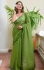 MISHABOUTIQUE Women's mulmul Cotton Beautiful Traditional/Fastive Wear Saree view 2