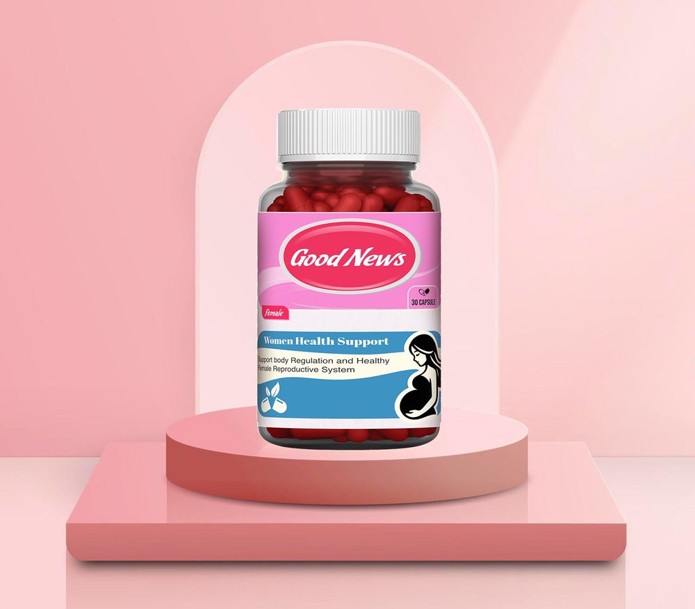 Good News Female Fertility & Reproductive Health Support Supplement | Natural Conception | Healthy Pregnancy | Helps Prevent Pregnancy Complications  Friends Ayurveda