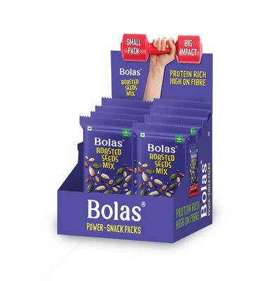 Bolas Roasted Seeds Mix 240g (30g x Pack of 8)