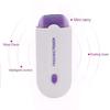 BANSI creatives Finishing Touch Hair Remover for Women | Painless Electric Shaver with Dual Blades, USB Rechargeable | Portable Trimmer for Face, Arms, Legs | Includes Extra Heads & Cleaning Brush view 3