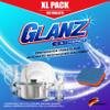 50 Tabs Glanz 12-in-1 Compact Dishwasher Tablets Imported from Germany | 18g Tabs | Glass & Vessel Protection | Sparkling Clean, Extra Dry | Works in Hard Water (50, Compact 12-in-1) view 2