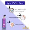 Aura By Sciian Japanese Cherry Blossom Shower Body Wash Gel 250ml | 97.5% Organic | Paraben & Sulphate Free | Moisturizing Bodywash Wash Dry Skin For Men and Women | Moisture and Nourish the Skin view 4