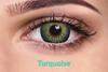 Ivalens Daily Fresh Color Contact Lens | Wink Series | Sandy Brown & Turquoise Combo Pack | 0 Power Dailies | 2 Lens per Box | Comfortable & Natural Eye Color Change view 4