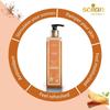 Aura By Sciian Sandal Saffron Shower Body Wash Gel 250ml | 97.5% Organic | Paraben & Sulphate Free | Moisturizing Bodywash Wash Dry Skin For Men and Women | Moisture and Nourish the Skin view 2