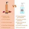 Aura By Sciian Sandal Saffron Shower Body Wash Gel 250ml | 97.5% Organic | Paraben & Sulphate Free | Moisturizing Bodywash Wash Dry Skin For Men and Women | Moisture and Nourish the Skin view 3