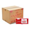 Claret Multi-Fold Paper Tissue | 1 Ply | 150 Sheets | 21x21 cm | Red Pack | Soft, Absorbent & Durable | OBA-Free | 100% Virgin Pulp | Ideal for Dispensers & Daily Cleaning (Pack Of 40) view 1
