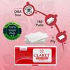 Claret Multi-Fold Paper Tissue | 1 Ply | 150 Sheets | 21x21 cm | Red Pack | Soft, Absorbent & Durable | OBA-Free | 100% Virgin Pulp | Ideal for Dispensers & Daily Cleaning (Pack Of 40) view 4