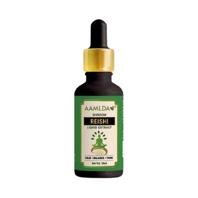 AAMLDA Reishi Mushroom Liquid Extract, 30ml, Supports Sleep and Seasonal Wellness