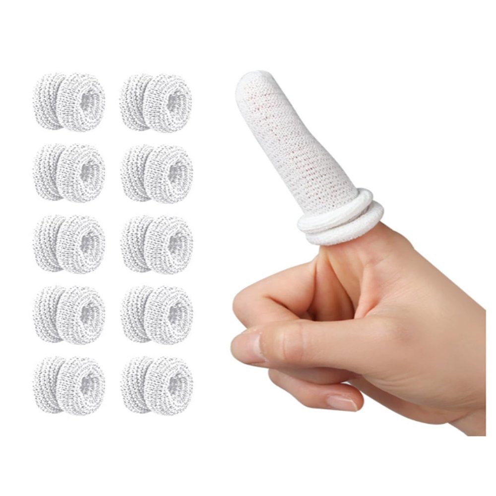 10PCS Finger Dressing, Finger Bandage for DIY Projects, Construction Work, Gardening, Cooking, Sculpting, Handles Finger Sprains and Swelling, Comfortable and Breathable