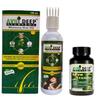 AVNIDEEP AYURVEDA Ayurvedic Wellness Combo Shilajit Ashwagandha Capsules for Stamina with Bhringraj Oil for Strong and Healthy Hair view 1