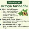 Dravya Aushadhi Giloy Papita Tulsi Ras Ayurvedic Immunity & Digestion Tonic with Giloy, Papaya Leaf & Panch Tulsi | Natural Detox & Vitality Support 500ml view 3