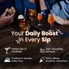 Boostiq Pop & Spark Effervescent Tablets | Zesty Orange | Glitter Mocktail & Cocktail Mixer | Fizzy Sparkling Drink Tablets | Skinny Burst | Party & Wellness Supplement | 10 Tablets view 3
