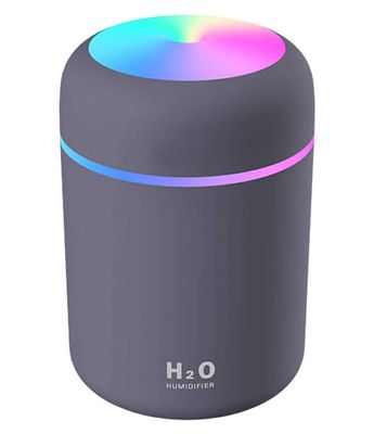 ABTER Color Changing Humidifier 300mL  Mist & Light Aroma Diffuser for Rooms, Car, OfficeWhisper Quiet & USB Recharge