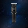 Beard trimmer and hair clipper for men with LED display, stainless steel self sharpening blades, turbo powered motor, adjustable length combs, USB fast charging view 4