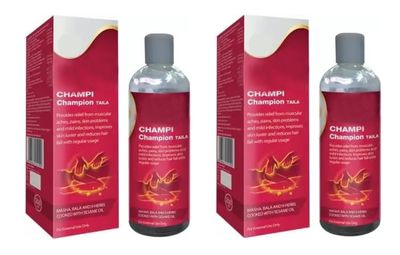 Aneul+ CHAMPI Champion Taila Oil, 200ml (Pack of 2)