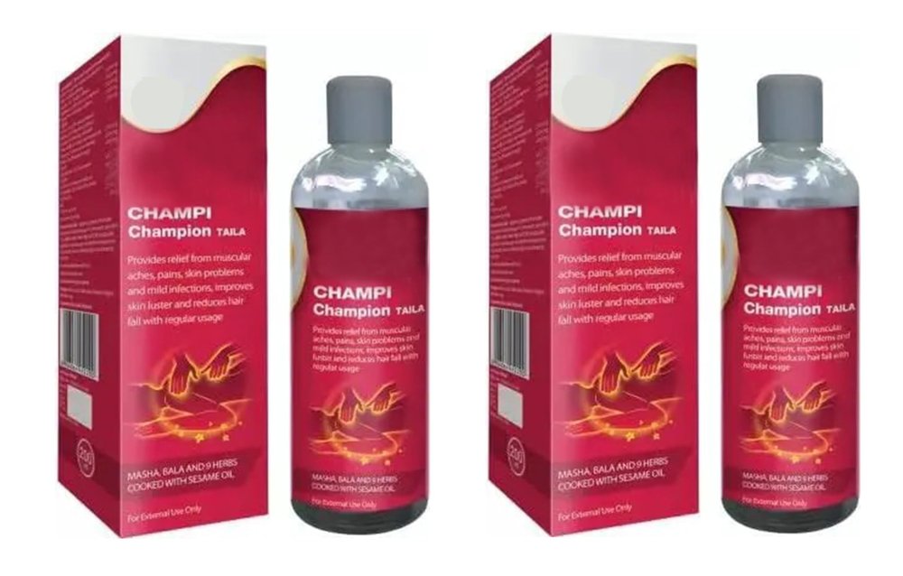 Aneul+ CHAMPI Champion Taila Oil, 200ml (Pack of 2)