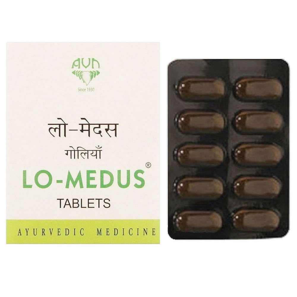 A-V-N LO-MEDUS 120 TABLETS II Ayurvedic II
