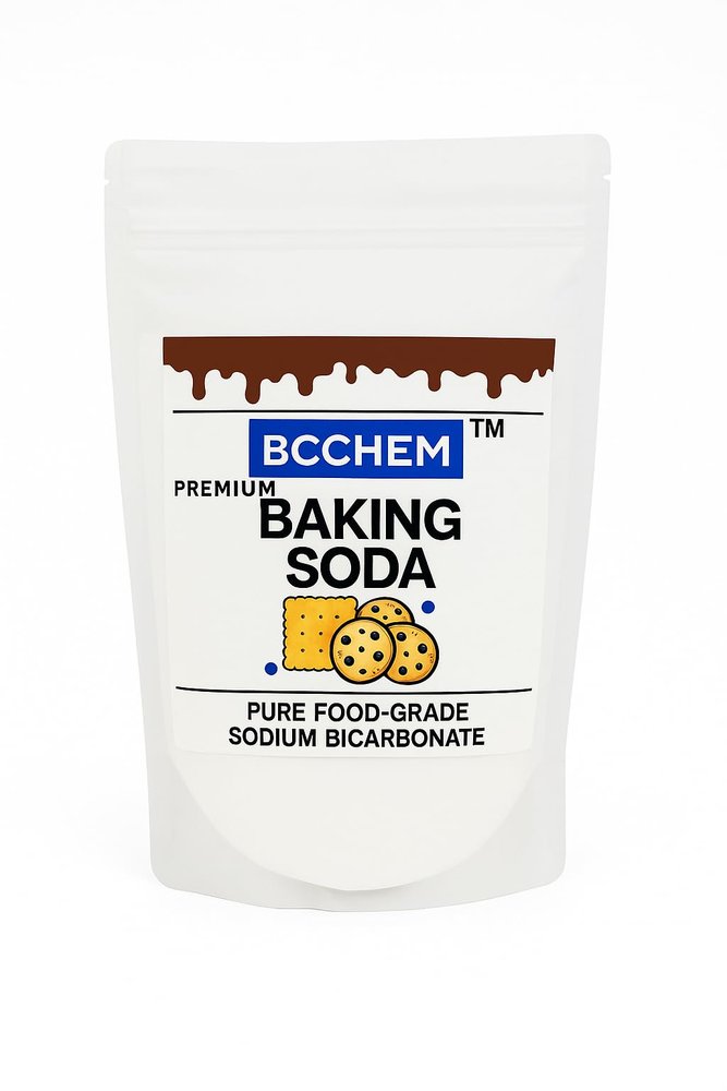BCCHEM Baking Soda, food grade sodium bicarbonate,for cleaning,cooking,baking,Leavening Agent -500 grams