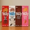 Glicos Pocky Variety Pack, Chocolate Cream, Cookies & Cream, Double Choco, Strawberry Cream Biscuit Sticks, 45g Each, Pack of 4 (From Japan) view 1