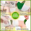 PEXCOO Pack of 30 Pain Relief Patches, Natural Herbal Pain Relief Patches, Self-Adhesive Heat Patches, Pain Plasters for Knee, Neck, Shoulder, Relief from Pain view 2