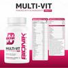 BIONIK Multi-Vit | Multivitamin for Men & Women | 59 Essential Nutrients | 60 Tablets | Immunity, Energy, and Daily Wellness Support | PACK OF 2 view 3