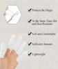 100PCS Finger Cots, Finger Protector for Cutting Vegetables, Finger Gloves, Finger Gloves for Kitchen,Finger Cap, Finger Protector for Jewelry Handling, Office Work, DIY Projects, Wound Covering, Thumb Bandage Alternative view 3