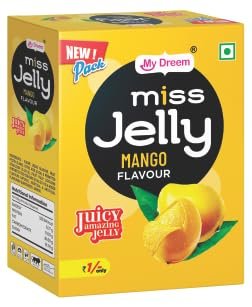 MyDreem Miss Jelly Mango Flavor, Smooth & Jiggly Candy Treat for Kids & Adults 85 Pcs in Each box Pack of 2