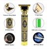 GFDesign Beard Trimmer For Men, Professional Hair Clipper, Adjustable Blade Clipper and Shaver, Close Cut Precise Hair Machine, Body Trimmer (Metal Body) - 18/8 Stainless Steel view 3