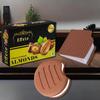 DeoDap Choco Coated Almond Chocolates (32g) with Early Learning/Writing Practice Square & Round Shape Real Scent Chocolate Diary 2 Pcs  Fun, Tasty & Educational Gift Set for Special Occasions view 1