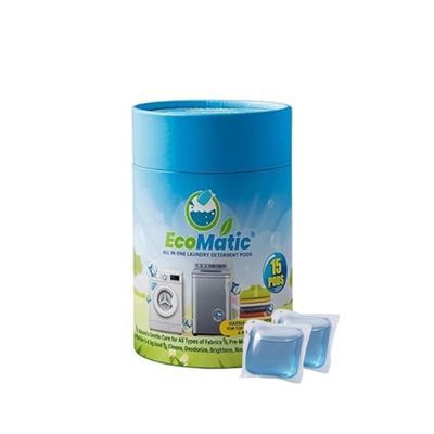 EcoMatic All-in-one 15 Laundry Detergent Pods
