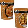 Freeze-Dried Jain Pav Bhaji & Jain Paneer Butter Masala Combo | No Onion No Garlic | Ready-to-Eat Instant Indian Meals | Preservative-Free, Gluten-Free, Travel-Friendly Pack | Add Hot Water & Serve view 1