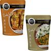 Freeze-Dried Jain Paneer Butter Masala & Jain Gujarati Dal Bhat Combo | Ready-to-Eat Instant Indian Meals | 100% Natural, Preservative-Free, Gluten-Free, Veg | Just Add Hot Water | Travel & Camping Food view 1