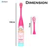 ArtSpark Cartoon Electric Toothbrush for Kids - Soft Bristles Toothbrush for Children & Toddlers, Electric Toothbrush for Deep Cleaning (Ages 3-12) (Pink) view 2