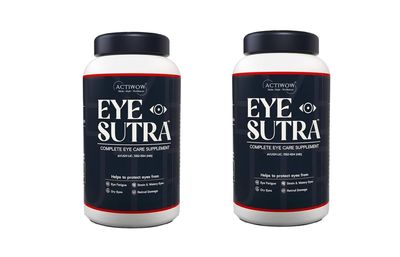 ActiwowRx Eye Sutra - Natural Eye Care Supreme Formula Powder for Vision Wellness | Eye Health Supplement for Men & Women | Lutein-Infused Eye & Vision Care