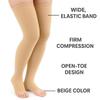 Dr. Helix Varico Vein (S) Compression Stocking Thigh High, Open Toe Support Sock - (Pack of 1) view 3