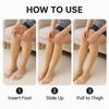 Dr. Helix Varico Vein (S) Compression Stocking Thigh High, Open Toe Support Sock - (Pack of 1) view 4