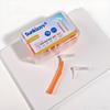 Sunkizzrs 25-Pcs Interdental Brush for Teeth  L-Shape Dental Floss  Toothpick for Orthodontics  Oral Dental Hygiene Brush  Sticks for Teeth Reusable Cleaning Tool (Orange, 1.2mm) view 1