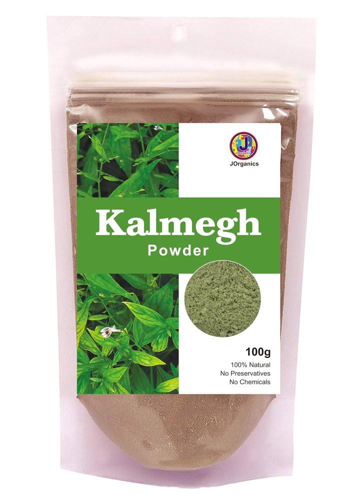 JOrganics Kalmegh Powder Natural Nilavembu powder, Nelavemu, Kalmegh, Chirata, Kirayata, Neelavembu