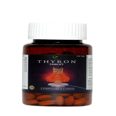 Dr. Totala's Thyron Tablets | Thyroid Support | Metabolism Balance | Daily Wellness | Energy Support | Routine Body Comfort | Herbal Care For Regular Use | 100 Tablet