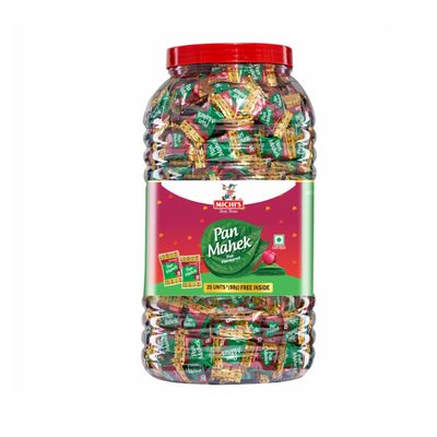Michi's Candy - Big jar 625 Pieces (Pan Mahek)