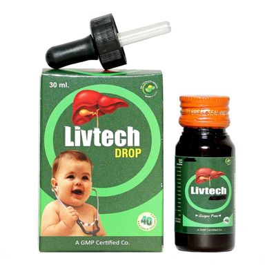 Dr. Totala Livtech Drops 30 ML | Liver Support | Digestive Balance | Metabolism & Energy Maintenance | General Wellness | Daily Vitality | Herbal Home Care | Easy to Use