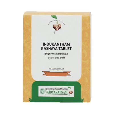 INDUKANTHAM KASHAYA GULIKA TABLET (100 tab) | Vaidyaratnam | Ayurvenue.com