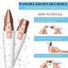 IRONTAB Women Epilator Trimer For - Face, Chin, Cheek, Eyebrow, Upper Lip Hair Remover, Usb Rechargeable Trimer (2 In 1 Eyebrow Epilator), multicolour view 4
