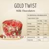 Hugs Gold Twist Milk Chocolate Jar  Center Filled Chocolate Truffles | Premium Milk Chocolates for Gifting on Birthdays, Festivals & Parties (36 pcs) view 2