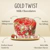 Hugs Gold Twist Milk Chocolate Jar  Center Filled Chocolate Truffles | Premium Milk Chocolates for Gifting on Birthdays, Festivals & Parties (36 pcs) view 3