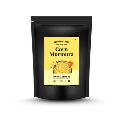 Corn Murmura Plain With Peri Peri Masala | Healthy Snack for Home & Office | Light & Crispy Puffed Murmure (100gm Pack Of 1) (PERIPERI)